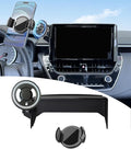 Magnetic Car Phone Mount for Toyota Corolla 2019-2026 / Corolla Cross 2022-2026, for MagSafe Strong Magnets Cell Phone Holder 8-Inch Touch Screen Cradles, with Portable Phone Gripper