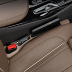 YLXGT Car Seat Gap Filler Organizer Universal for Car SUV Truck Accessories Seat Gap Plug Blocker with Storage Slot Brown 2 Pack