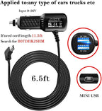 Car Charger for Garmin Nuvi, Garmin GPS Charger Cable,Mini USB Power Cord Cable Dual Port USB Vehicle Power Charging Cable Cord for Garmi Nuvi C255 Dashcam