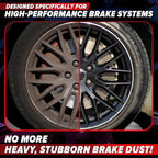 Rim Reactor Wheel Cleaner – Premium Formula Quickly Removes Brake Dust, Grime & Dirt - Tire Cleaner Spray Safe for Alloy, Aluminium, Chrome and Black Wheels - pH Neutral Rim Care – 16 fl. oz. (2-pack)