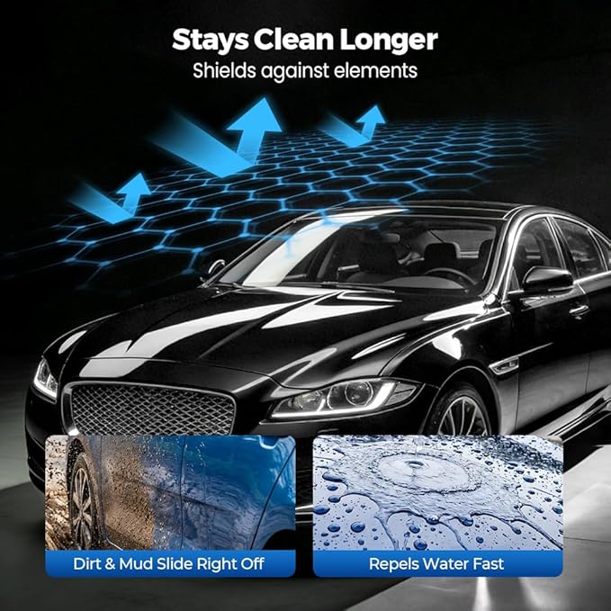 Car Coating Spray for Shine, 2026 New Advanced Car Coating Wax, Cars Protective Sprays for Garage or Outdoor Use, Convenient Cars Cleaner Spray for Vehicle Owners (1pc)
