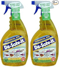Orange-Sol De-Solv-It Citrus Solution – Multi-Surface Cleaner & Degreaser, Removes Sticky Residue, Oil & Grease, 33 oz (Pack of 2)
