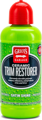 Griot's Garage Ceramic Trim Restorer for Car Detailing, Ceramic-Infused Coating for Exterior and Interior Plastics, Vinyl, and More, 10944, 16oz