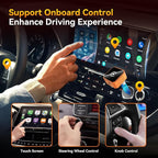 Wireless CarPlay Adapter for Apple Only, 2026 Upgrade Mini Aluminium CarPlay Adapter Converts Wired to Wireless CarPlay for iPhone, Plug & Play, Auto Connect Fast and Stable, with USB-C