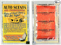Individually Wrapped - Professional Car Air Freshener Pads - Remove Smells & Add Ambience (15 Per Pack) (Cinnamon Spice)