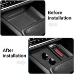 YOJOJOCO Center Console Organizer Compatible with Chevy 2025 2026 Equinox ABS Material Center Console Insert Tray Secondary Storage Box (Not for Equinox EV)