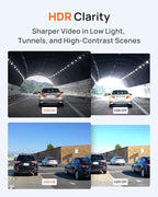 BlackVue SAFY9 2CH 64GB Dashcam - 4K+1080P Dash Cam Front and Rear, HDR Front, AI Night Vision, SD Card Included, Wi-Fi, GPS, 24-Hour Parking Guard, LCD Display