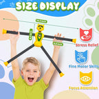 4PC Robot Dog Sensory Pop Tube Travel Toys for Boys Toddler Kid Airplane Car Toy Activities Autistic Road Trip Suction Tube for Boy 3 - 8 ADHD Autism Easter Basket Stuffers Valentine Gift