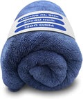 Captain's Car Care "The Kraken Drying Towel #1 Best and Largest Towel for Truck Detailing Streak Free, Massive 30x40 Inch Size, 1300 GSM Ultra Soft, Large Twisted-Loop Microfiber 70/30 Blend