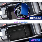 SXCY for 2023-2025 2026 2027 HRV HR-V Center Console Organizer Tray for 2023-2025 2026 2027 Honda HRV HR-V Accessories Armrest Console Tray 2025 2026 2027 HRV Console Organizer Armrest Tray