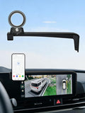 Car Phone Holder for 2025 2026 KIA Carnival/Carnival EV Accessories Apply to 12.3 Inch Touch Screen Fixed Clip Magnetic Cell Phone Mount Hands-Free 360 Degree Rotation