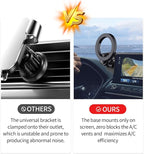 MaserWeller Car Phone Holder for Honda Passport/Pilot 2026 Accessories 12.3-Inch Screen Fixed Clip, 360° Rotation Phone Mount Compatible with MagSafe, Cell Phone Holder that Does Not Affect Air Vent