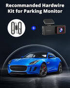 Dash Cam Front and Rear Camera 4K+1080P, Kingslim Dash Camera for Cars Built-in WiFi APP, Mini Car Camera with Night Vision, 24H Parking Monitor, Loop Recording, G-Sensor