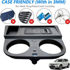 Wireless Car Charger for BMW X3/X4 2014 2015 2016 2017 Center Console Accessory, 15W Qi Fast Charging Phone Charger Pad for BMW X3 F25 2014-2017/X4 F26 2014-2017, Gift for BMW X3/X4 Owner