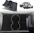 BestEvMod for Rivian R1T R1S Lower Center Console Organizer Tray Compatible with Rivian R1T R1S 2022 2023 2024 Fit 32oz Bottle Accessories(Black)