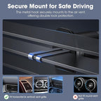 pitaka for Qi2 MagSafe Car Mount Charger, 15W Magnetic Car Phone Holder for iPhone 17/16/15/14/13 Series with NFC Feature, Air Vent [MagEZ Car Mount Pro 2 Qi2]