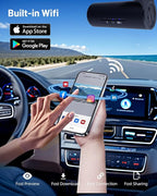 Dash Cam 2K Car Camera,Mini Hidden Front Dash Camera for Cars,Free 32GB SD Card,Built-in WiFi,Night Vision,WDR,Loop Recording,G-Sensor,App Control,Support 256GB Max(C1)