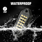 SUNPIE White Rock Lights, 20 Pods LED Rock Lights Underglow kit IP67 Waterproof Underglow Light kit for Trucks Car Jeep ATV UTV SUV Pickup Off Road RZR Under Body Glow Light Trail Lighting