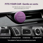 LECELORA Car Air Freshener Diffuser - Premium Leather Vent Clip Car Gift for Men & Women, 180+ Day Long Lasting Scent, Auto Air Freshener-Velours Nocturne