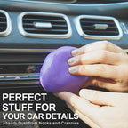 TICARVE 2 Pack Cleaning Gel Car Cleaning Putty Car Slime for Cleaning Car Detailing Gel Car Interior Cleaner Car Accessories Keyboard Cleaner Rose Purple (320g/11.2oz)