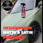 Mas Chingon Matte Detailer Designed for Matt Paint & Wrapped Car Clean & Protect Prevent Discoloration (Great for Cars, Trucks, SUVs, RVs, Motorcycles, & More 16 Fl Oz (1-Pack)