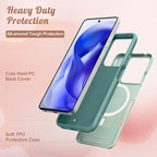 for Moto G 2025 Case Women - Compatible with MagSafe Cute Girls Magnetic Protective Phone Cover Cool Kawaii Girly Cat Heavy Duty Shockproof Design for Motorola Moto G 5G 2025 Cases
