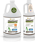 CoverTec GlazeGuard High Gloss Tile & Grout Sealer Kit, Wet Look Shower, Floor & Wall Sealer for Ceramic & Porcelain Tile, Natural Stone, 2-Part A+B, Makes 1 Gallon