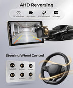 Android Car Radio for Nissan Altima 2008-2012 with Wireless CarPlay Android Auto, Orderich 6G+128G 9” Touchscreen Car Stereo Mirror Link GPS Navigation WiFi Bluetooth FM RDS EQ SWC Backup Camera