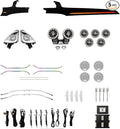 LED Interior Ambient Lighting Kit for Mercedes Benz C Class W205 2015-2021 RGB Multi-Color Interior Light (Dynamic 8 Set)