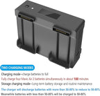 Hanatora Air 2S,Mavic Air 2 Wall & Car Charger Compatible with DJI Air 2S,Mavic Air Battery, 5 in 1 Rapid Multi Parallel Charging Hub Drone Accessories