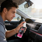 Car Interior Cleaner - 100ml Deep Cleaning Vehicle Detailer Spray, Car Interior Cleaner Spray with Fast Application for Fading Cracking Aging Armrest Boxes Center Console Leather Seat Dashboard