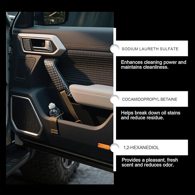 Auto Interior Cleaner | Non Greasy Detailing Shine Protectant,Interior Detailer Spray Car Leather Cleaner,for Dashboard Seat Carpet Leather Upholstery Truck SUV RV Sedan Prevent Fading Cracking