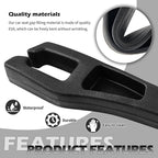 2PCS Car Seat Gap Filler Organizer,Multifunctional Car Gap Filler Organizer Storages Phone Key Avoids Things Falling,Universal Car Blocker Between Seats Cars Accessories (Brown)