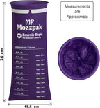 MP MOZZPAK Vomit Bags Disposable 35 Pack - 1000ml Emesis Bags, Leak-Proof Barf Bag, Travel Friendly Puke & Nausea Bag for Motion Sickness, Medical Grade Throw up Relief for Car, Airplane, & Road Trip