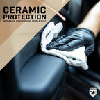 Clutch Silk - Interior Cleaner & Quick Detailer Formulated with XiO2™ Ceramic - Protects While Cleaning Leather, Plastics, Vinyl, Glass & More - Satin Finish with UV Defense & Anti-Static