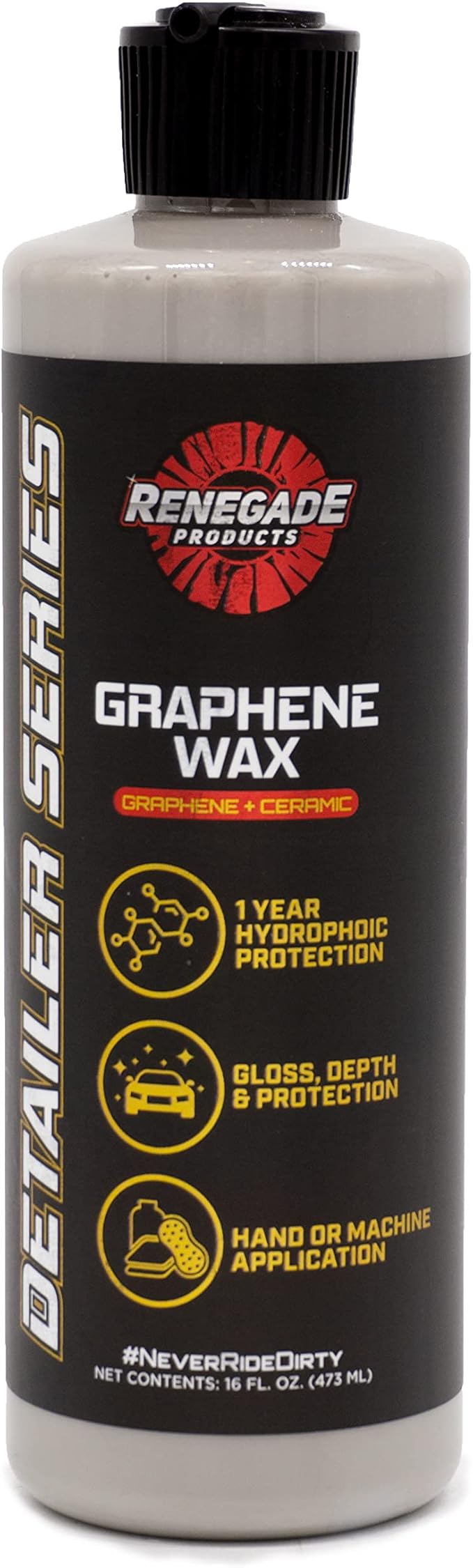 Graphene Ceramic Wax with Sio2, 1 Year Coating For Enthusiasts And Professionals