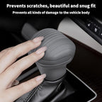 Gear Shift Knob Cover for Toyota Sienna 2021-2026 Silicone Center Console Gear Shift Head Protection Compatible with LE/XLE/XSE/Woodland Edition/Limited/Platinum(Gray)