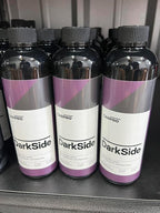 CARPRO DarkSide - Tire & Rubber Sealant, Hydrophobic & Self-Cleaning, Satin Black Shine, UV Protection, Revives Dull Faded Rubber, Ready to Use - 500mL (17oz)