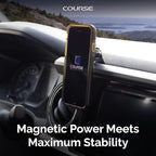 Course Motorsports Direct Fit Phone Mount | Phone Holder MagSafe Compatible Magnetic Mount | Custom Fit in-Dash Phone Mount | Compatible with Toyota Tacoma (2016–2023)