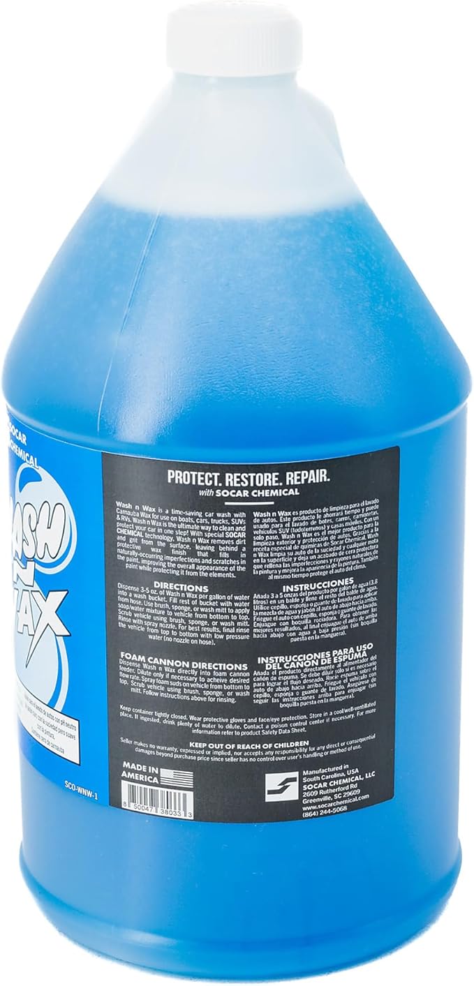 Wash n Wax (1 Gallon)