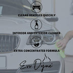Evo Dyne 2-Pack Bug Remover for Car Detailing (32 fl oz Per Bottle), Made in the USA - Car Interior Cleaner Removes Tar, Droppings, Guts, Dirt, Grease, Tree Sap, & More | Tree Sap Remover