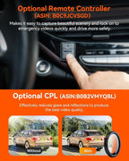 Vantrue N4 Pro 4K 3 Channel Dash Cam,STARVIS 2 IMX678 x PlatePix™ x HDR Night Vision, 4K+1080P+1080P Front Inside and Rear Dash Camera, Voice Control, WiFi, GPS (Renewed)