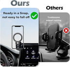 Car Phone Holder for Kia Forte 2022 2023 2024 Accessories Apply to 10.25 Inch Touch Screen Fixed Clip Magnetic Cell Phone Mount Hands-Free 360 Degree Rotation