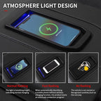 Xipoo Wireless Charger Compatible with 2019-2026 Chevy Silverado GMC Sierra Wireless Charging Tray Phone Charging Pad Full Console Upgraded Replacement for 2019-2026 Chevy Silverado Accessories