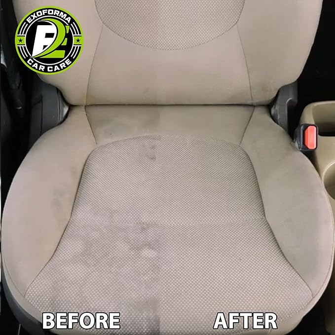 ExoForma Carpet & Upholstery Cleaner - Gentle But Effective Carpet Cleaner for Vehicles, Car Interior Cleaner and Stain Remover for Seats, Carpet, Fabric & More