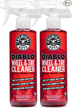 Chemical Guys Diablo Wheel Cleaner Spray - 2 Pack 16 oz Bottles, Safe on All Wheel & Rim Finishes, Sprayable Formula Removes Brake Dust, Dirt & Grime, Car Care for Trucks, SUVs, Motorcycles & RVs