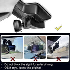 Front 4K Dash Cam Custom fit for Dodge RAM Gen5 RAM 1500 2025 2026 Mid-term facelift (Model G), Big Horn Laramie Lone Star Limited Rebel RHO Tradesman etc,UHD 2160P Video,OEM Look App & WiFi,64GB Card