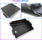 SXCY for 2025 2026 Hyundai Tucson Center Console Organizer for 2025 2026 Hyundai Tucson Accessories (Limited) Console Tray for 2025 2026 Tucson Limited Armrest Storage Console Organizer (Black)