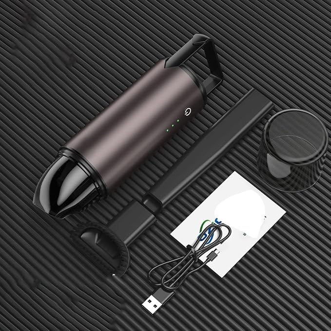 Car Vacuum Cleaner,Portable Cordless Handheld Vacuum Cleaner, 120W High Power, 5000PA Strong Suction, Wet & Dry Use, for House, Car, Office