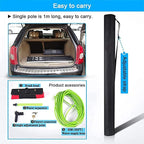 Extendable 5.4m Window Cleaning Brush with Water Fed Pole - Perfect for Outdoor Use Conservatory Roofs Solar Panel & Truck Cleaning Streak-Free Shine!